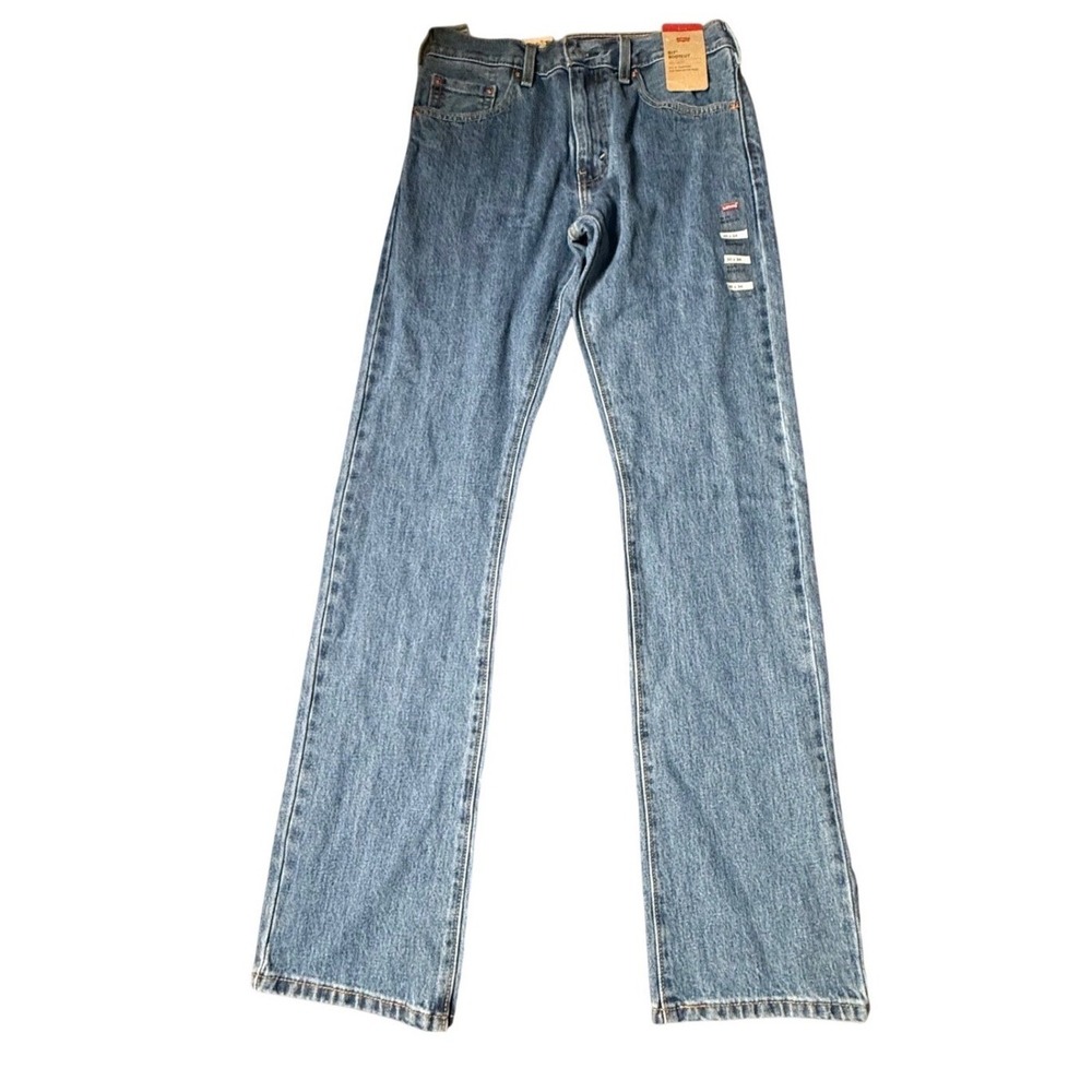 Levi's 517 Bootcut Jeans Men's 30x34 Blue Medium Wash NWT 100% Cotton